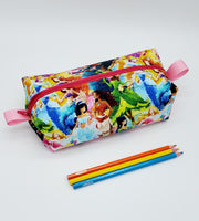 Handmade Zippered Pouch, Pencil Case, Makeup Bag