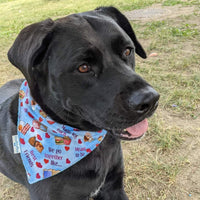 Over the collar dog bandana