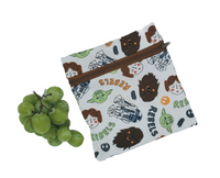 Reusable Snack Bag, Zero Waste, 6x6 inches