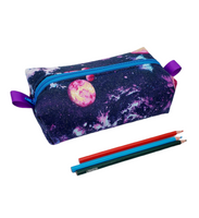 Handmade Zippered Pouch, Pencil Case, Makeup Bag