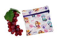 Reusable Snack Bag, Zero Waste, 6x6 inches