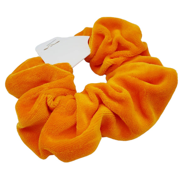 Orange Cuddle Scrunchie/Chouchou câlin Orange
